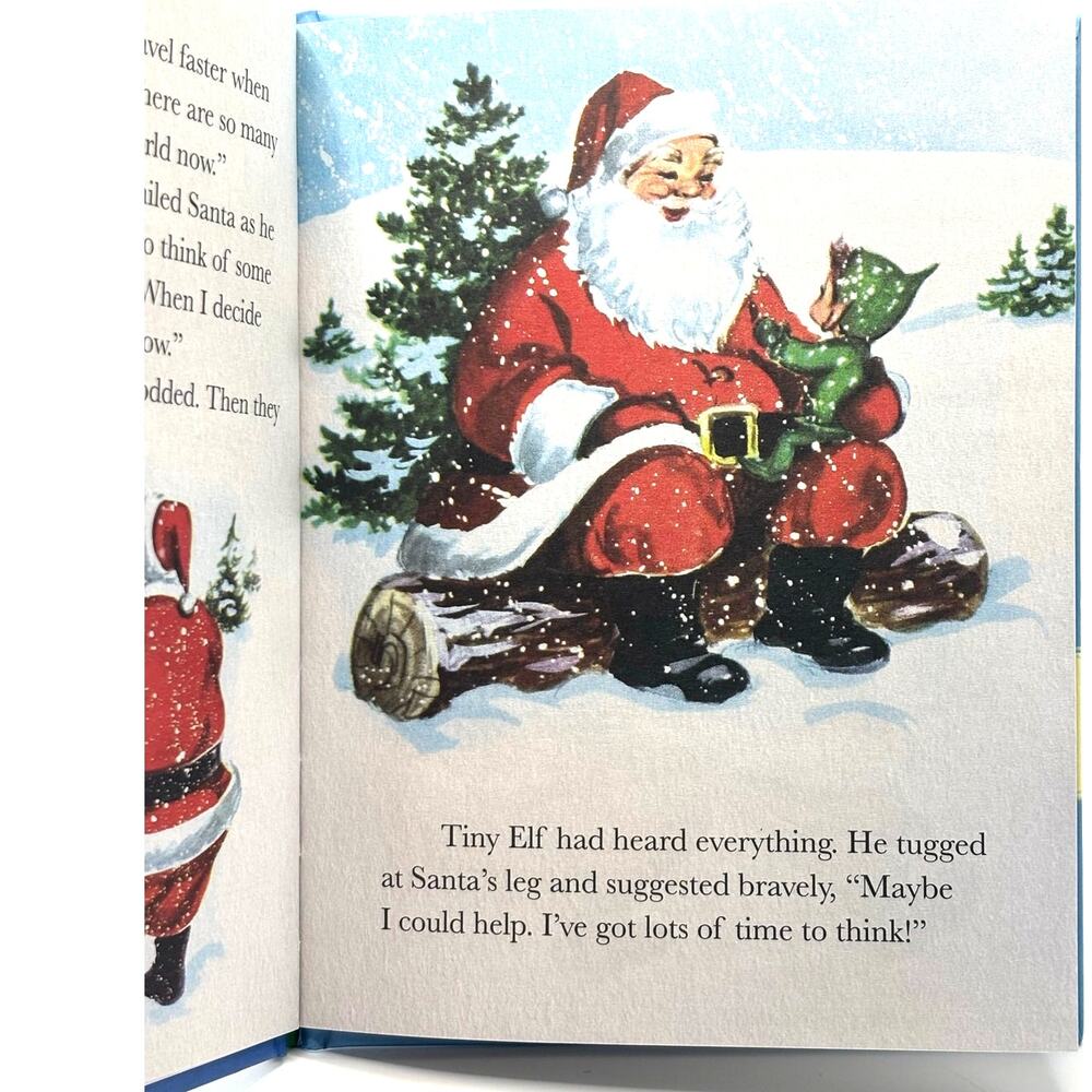 3 Vintage Reproduction Christmas Junior Elf Books, New - Picture 4 of 8